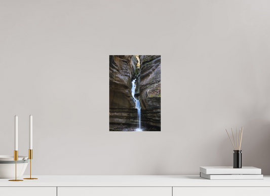 8 x 12″, Canvas Print Thunder Canyon Falls
