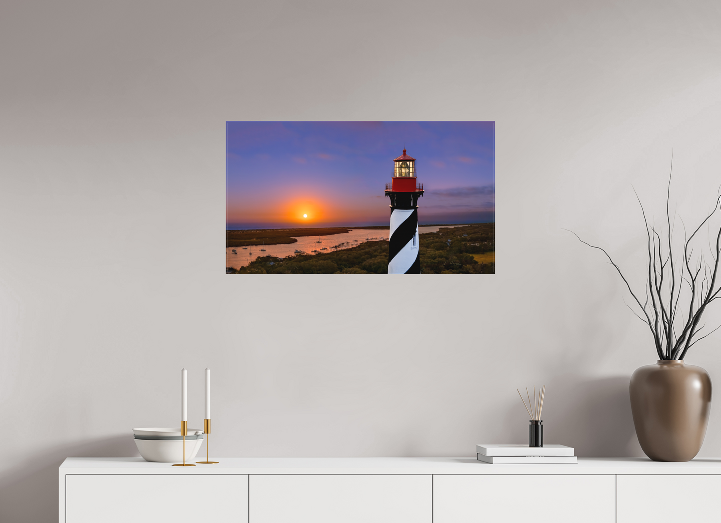 32 x 18″, Canvas Print Beacon of Dawn