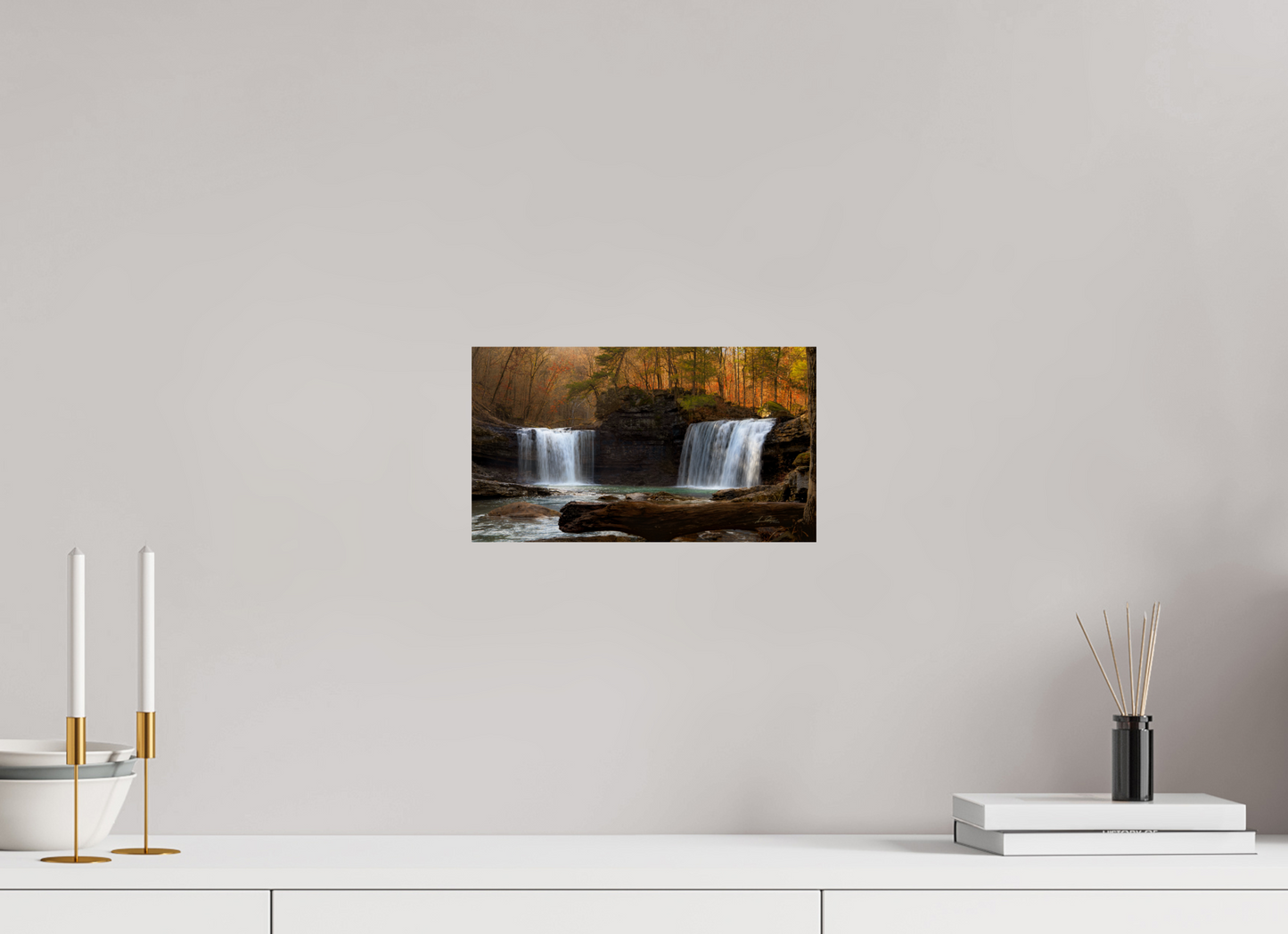 12 x 6.8″, Photo Print On Fuji Crystal DP II Twin Falls