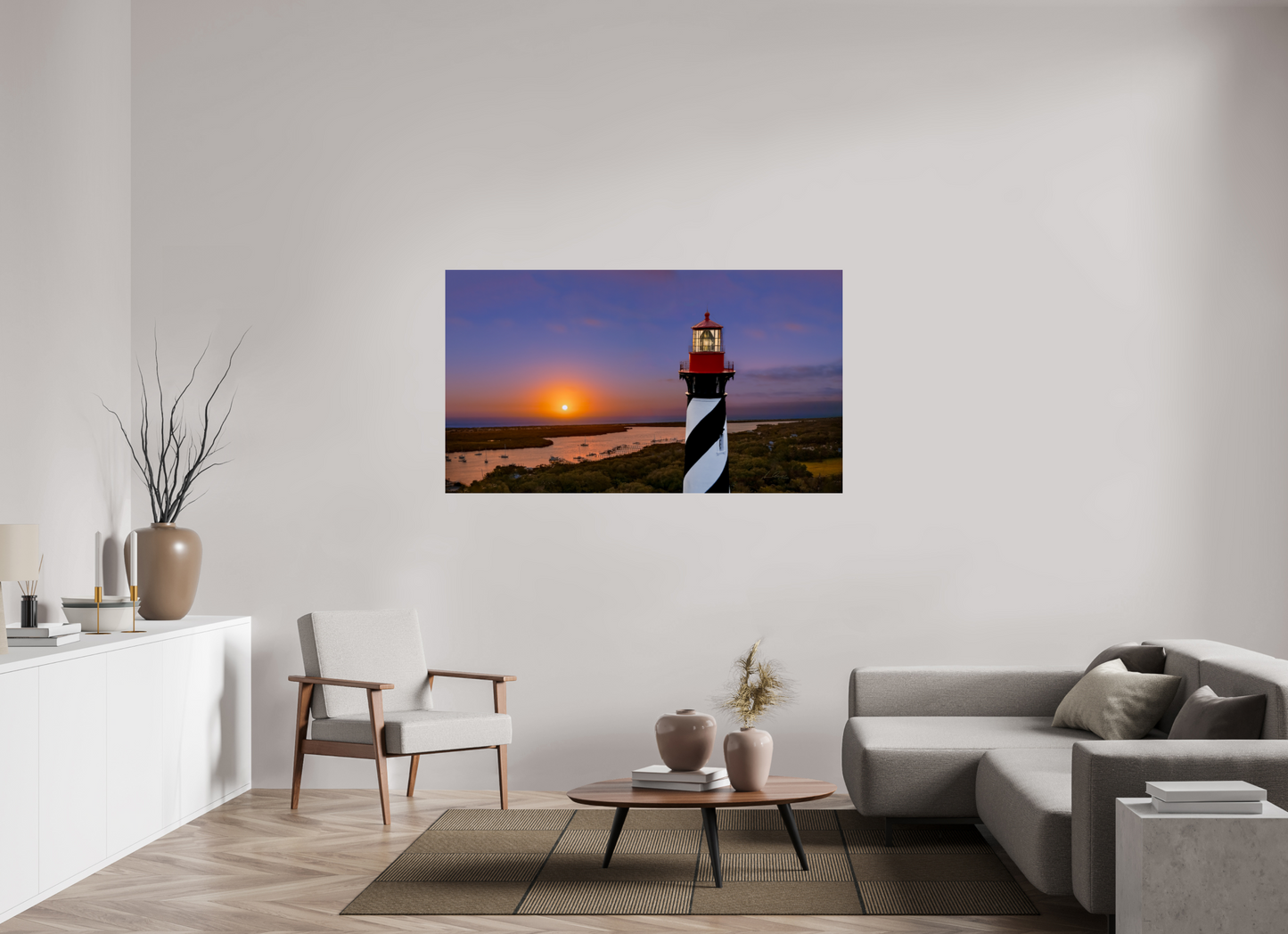 64 x 36″, Print Paper Beacon of Dawn