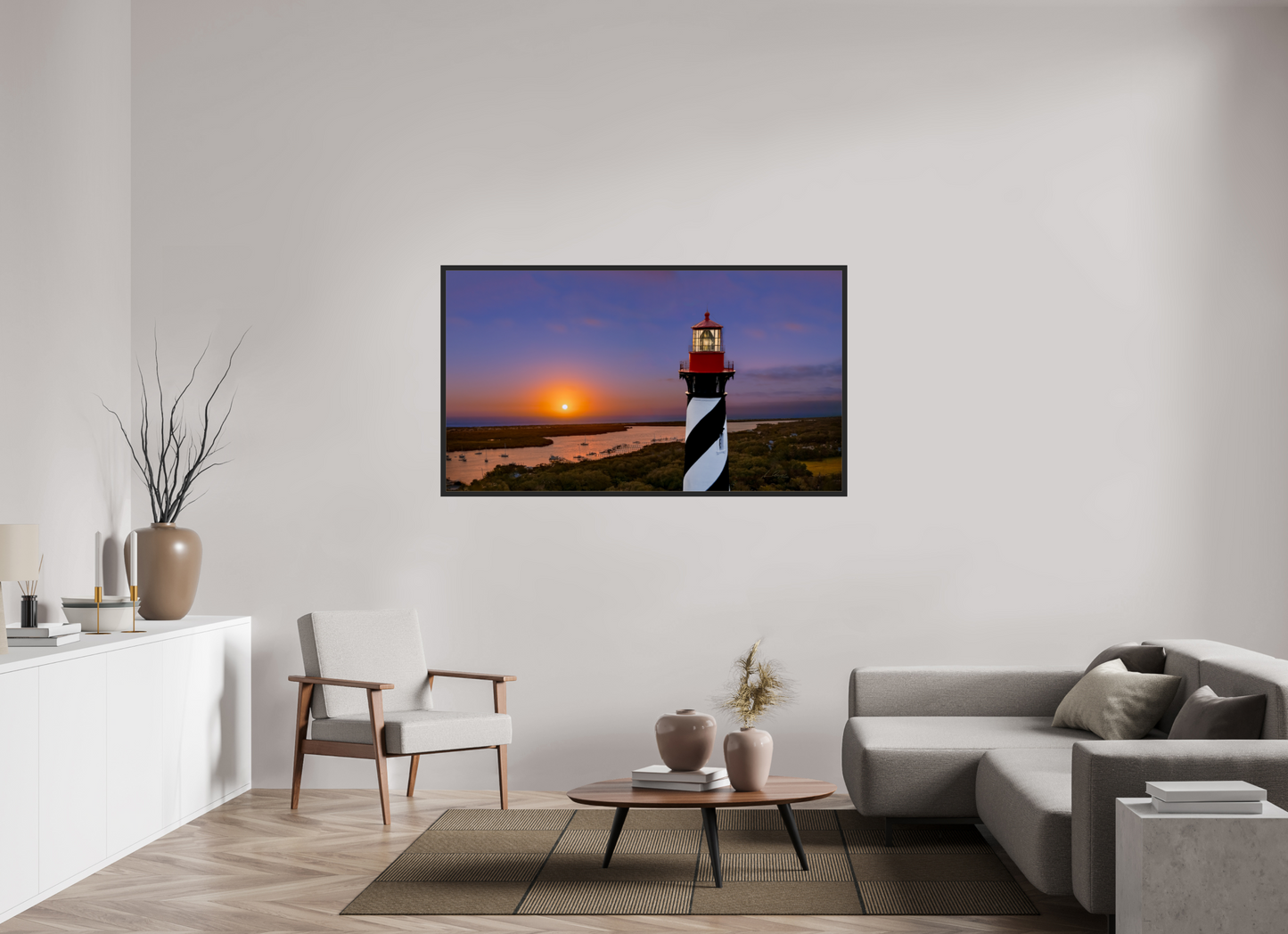 64 x 36″, Gallery Frame Beacon of Dawn