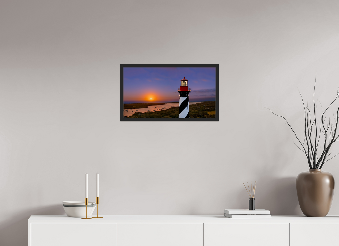 24 x 13.5″, Gallery Frame Beacon of Dawn