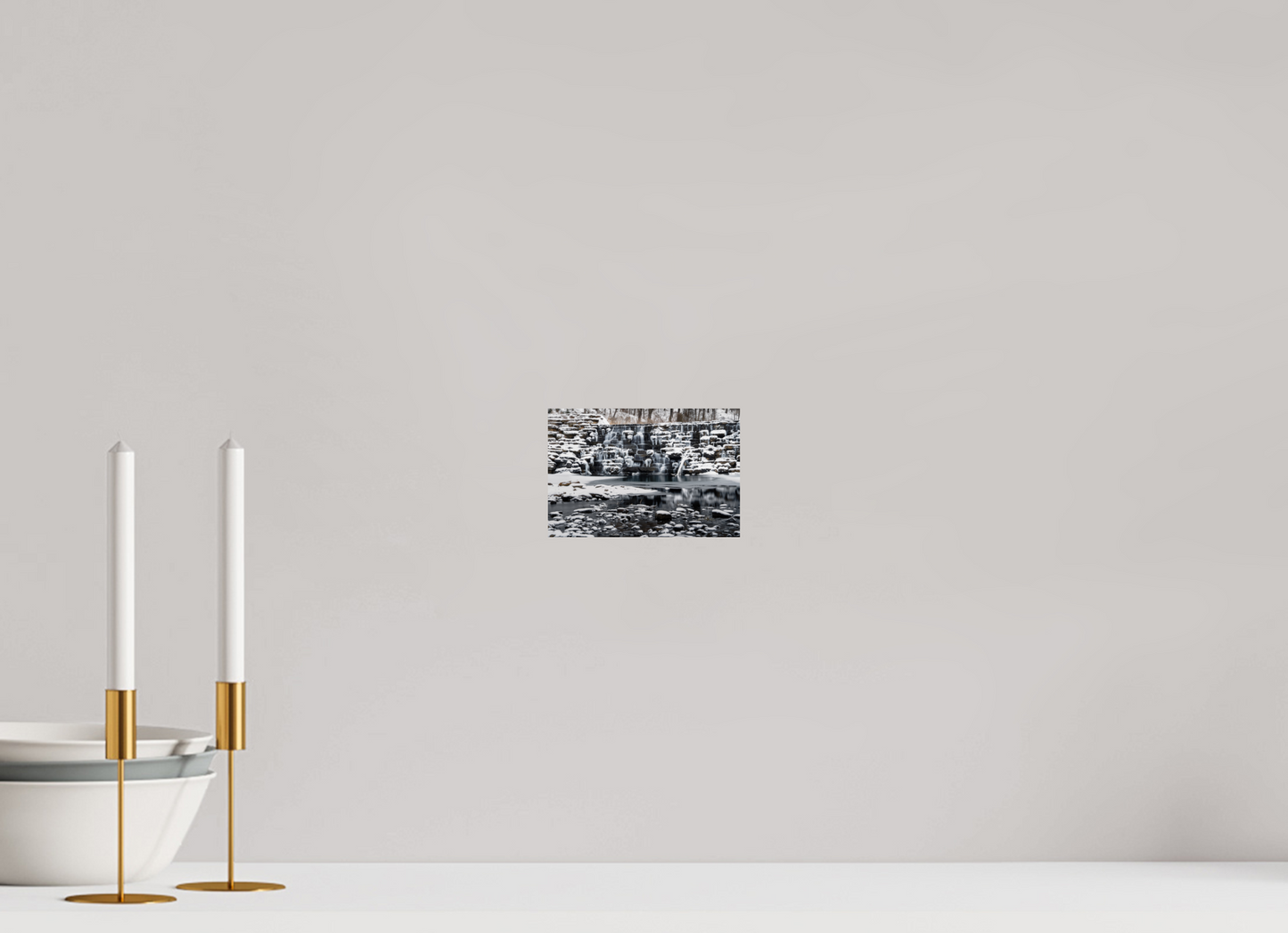 6 x 4″, Print Paper Frozen Stillness