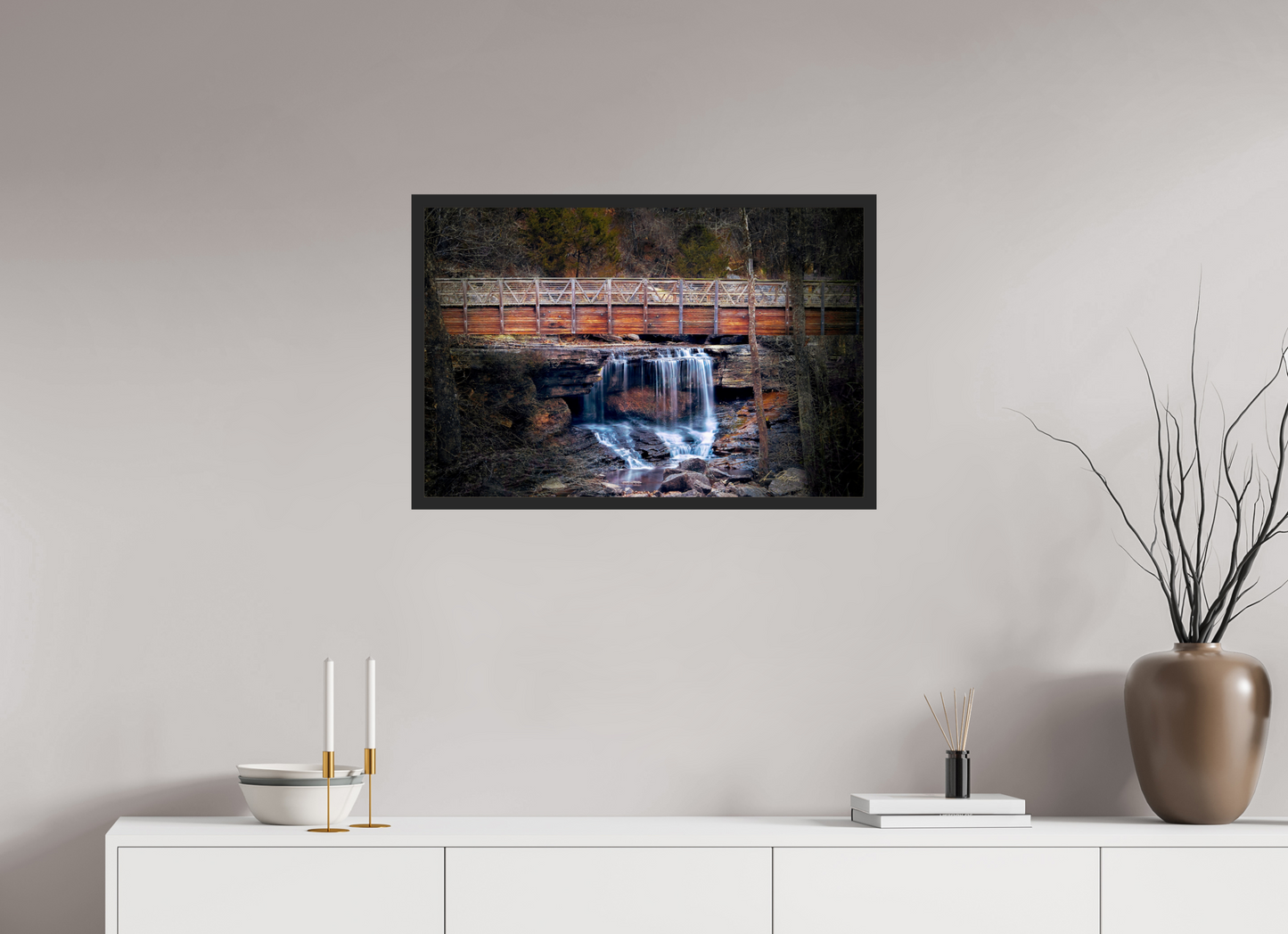 30 x 20″, Gallery Frame Pinon Falls
