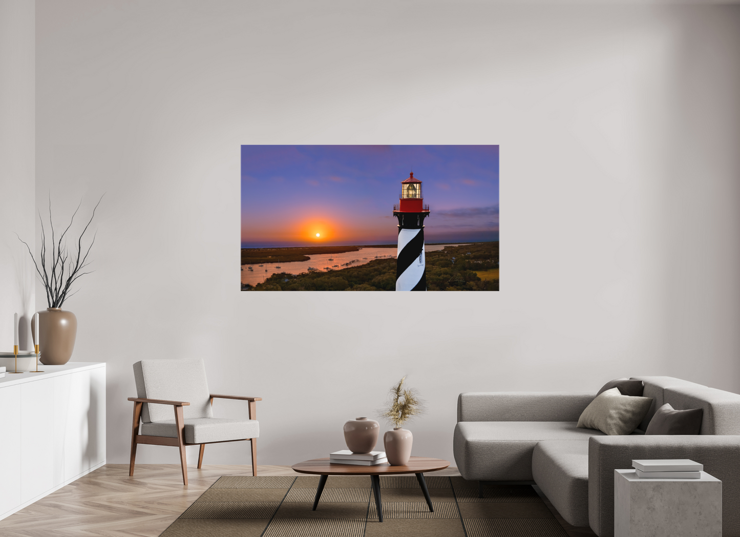 70 x 39.4″, Canvas Print Beacon of Dawn