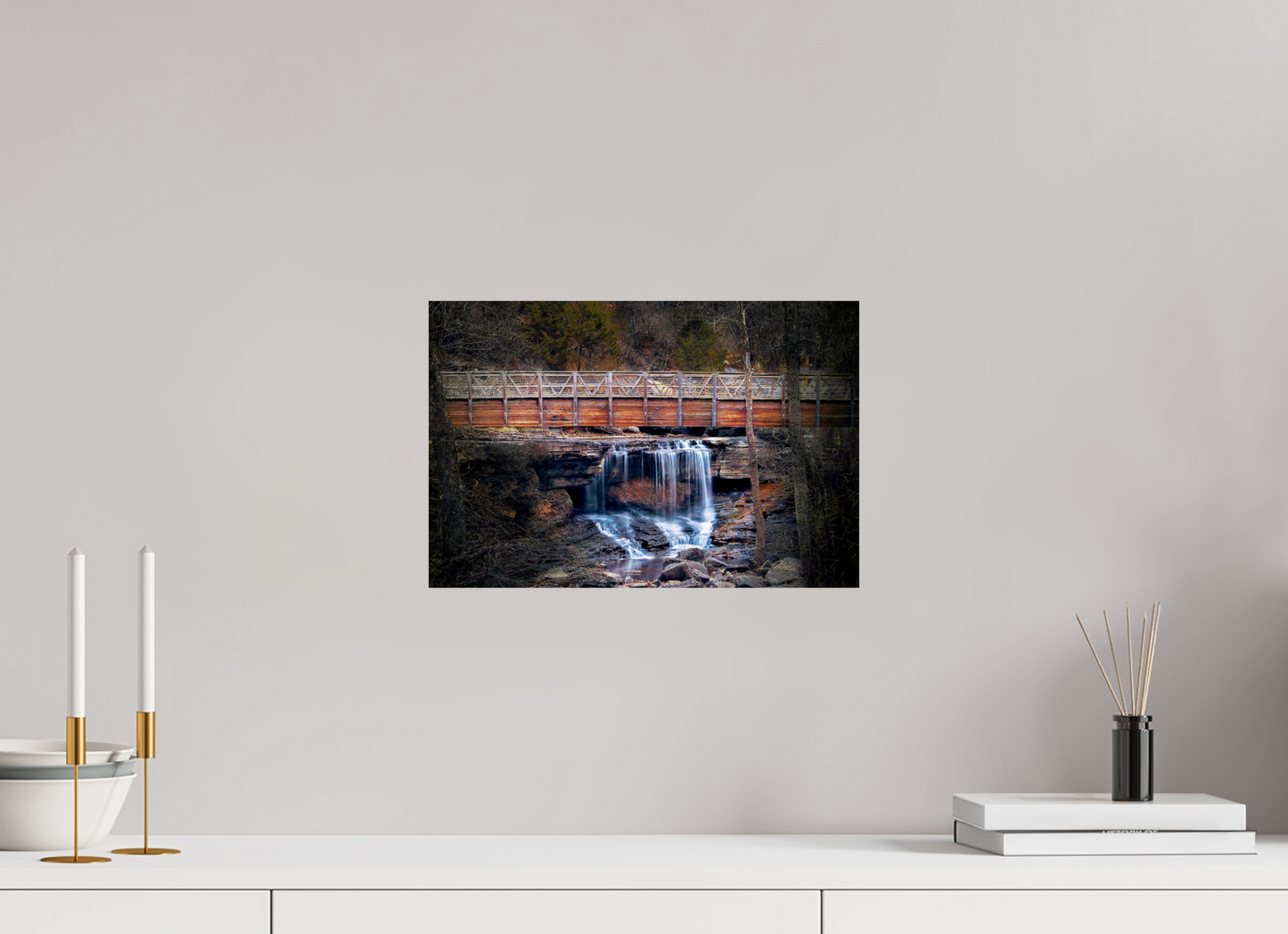 15 x 10″, Print Paper Pinon Falls